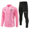 Sudadera De Entrenamiento Manchester City Cremallera De Cuarto 2024-25 Rosa - Hombre